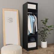 Wardrobe Black 50x50x200 cm Chipboard