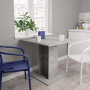 Dining Table Concrete Grey Chipboard