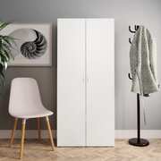 Shoe Cabinet White Chipboard