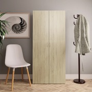 Shoe Cabinet Sonoma Oak Chipboard