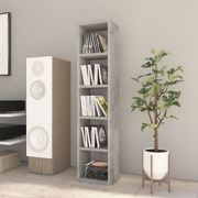 CD Cabinet  Concrete Grey Chipboard