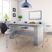 Dining Table Concrete  Grey Chipboard