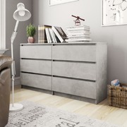 Sideboard Concrete Grey  Chipboard