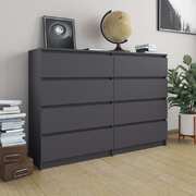 Sideboard Grey Chipboard