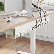 Under Desk Cable Management Tray 2pk White | EXTG