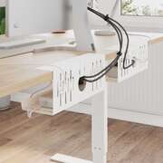 Under Desk Cable Management Tray 2pk White | EXTG