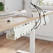 Under Desk Cable Management Tray 2pk White | EXTG