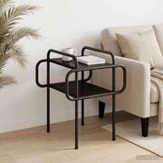 Black Coffee Table 40cm 40x40x51cm