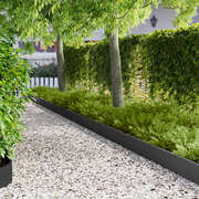 Steel Lawn Edging 20 Pack Black 103cm | EXTG