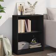 Bookshelf Black 60x24x74.5 cm Chipboard