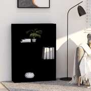 Bookshelf Black 80x24x108 cm Chipboard