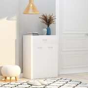 Shoe Cabinet White 60x35x84 cm Chipboard