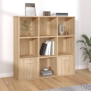 Book Cabinet Sonoma Oak 98x30x98 cm Chipboard