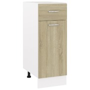 Stylish Drawer Bottom Cabinet in Sonoma Oak Engineered Wood for Your Modern