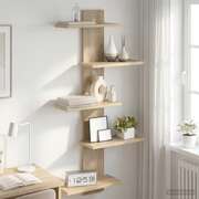 Floating Wall Shelf Sonoma Oak 101cm | EXTG