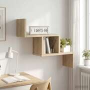 Wall Shelf Sonoma Oak 48cm Engineered Wood | EXTG
