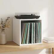 Vinyl Album Box White Engineered 37x36.5x38cm