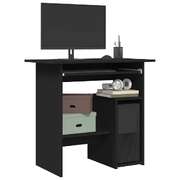 Desk Black 80x45x74 cm Chipboard