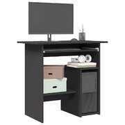 Desk Grey 80x45x74 cm Chipboard