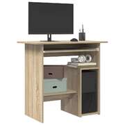 Desk Sonoma Oak 80x45x74 cm Chipboard