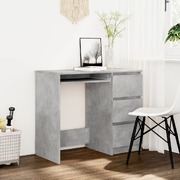 Desk Concrete Grey Engineered wood