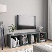Book Cabinet/TV Cabinet Grey 143x30x36 cm