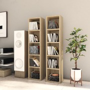 CD Cabinets 2 pcs Sonoma Oak Engineered Wood