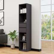 Book Cabinet Grey 36x30x171 cm Chipboard