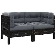 Refined 2 Seater Garden Sofa with Home Decor Accent Outdoor Living 