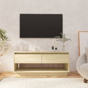 Tv Cabinet Stand Sonoma Oak Chipboard