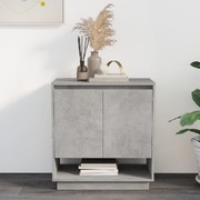 Buffets & Sideboard Side Cabinet Concrete Grey Chipboard