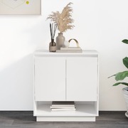 Buffets & Sideboard With 3 Drawers Cabinets White Chipboard