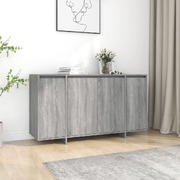 Sideboard Cabinet & Storage Grey Sonoma Chipboard