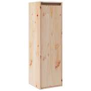 Wall Cabinet and Ledges Solid Wood Pine