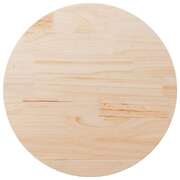 Round Pine Solid Wood Table Top 80cm | EXTG