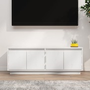 TV Stands Cabinet White Solid Wood Pine