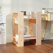 Book Cabinet/Room Divider Solid Wood Pine