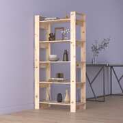 Book Cabinet Solid Wood
