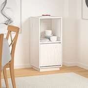Sideboard White Solid Wood Pine