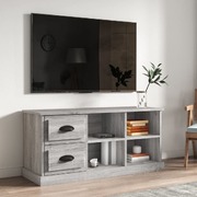 Elegant Grey Sonoma Engineered Wood TV Cabinet