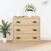 Timeless Charm: Handcrafted Sonoma Oak Engineered Wood Sideboard