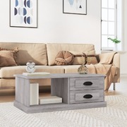 Ethereal Oak: Grey Sonoma Engineered Wood Coffee Table