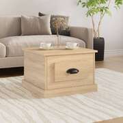 Rustic Reverie: Sonoma Oak Engineered Wood Coffee Table