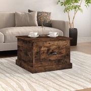 Ember Enchantment: Smoked Oak Engineered Wood Coffee Table