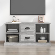 Elegantly Minimalist Grey Sonoma Engineered Wood TV Cabinet
