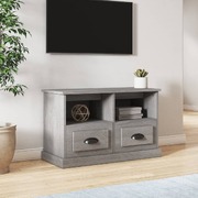 Sleek and Stylish: Modern Grey Sonoma Engineered Wood TV Cabinet