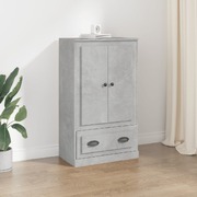 Elegantly Crafted Concrete Grey Highboard - A Fusion of Style and Durability