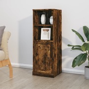 Engineered Wood Highboard: A Stylish Storage Smoked Oak