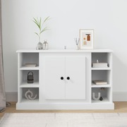 Contemporary White Engineered Wooden Sideboard for Your Home