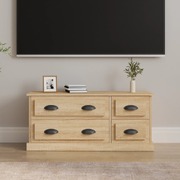 Sleek and Chic: Sonoma Oak Engineered Wood TV Cabinet